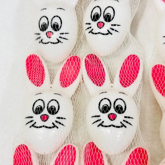 Vintage Fill & Hang Plastic Bunny Eggs - 2 Packs (12) - Picture 3 of 5